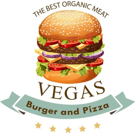 Vegas Burger & Pizza|gerji logo