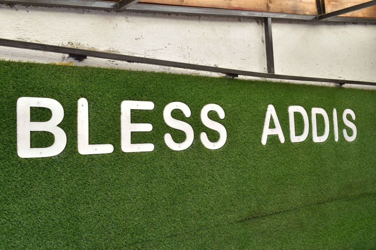 Bless Addis Burger logo