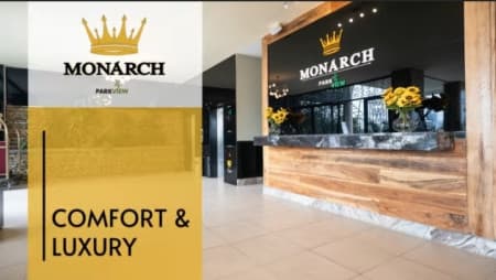 Monarch Park View|saffron Restaurant logo