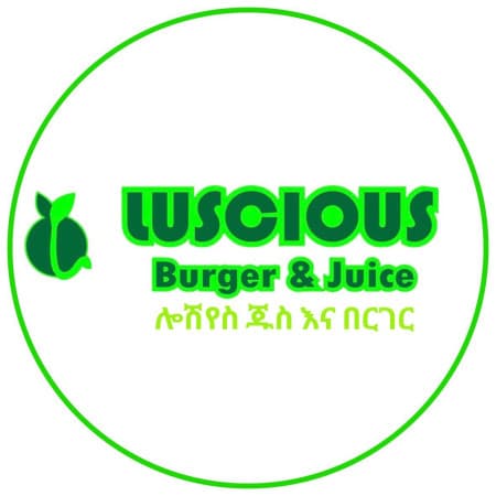 Luscious Burger And Juice logo