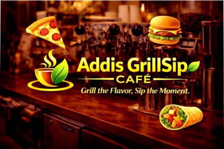 Addis Grillsip Cafe/ Addis Noir Restaurant & Grill logo