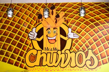 Mr And Mrs Churros |Bethel logo