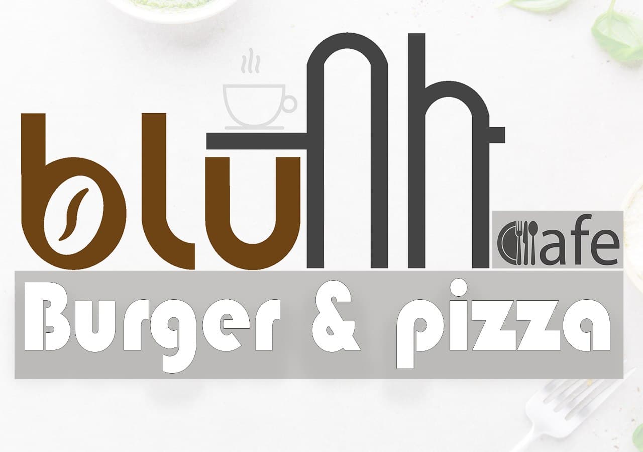 Blu Burger And Pizza Urael logo